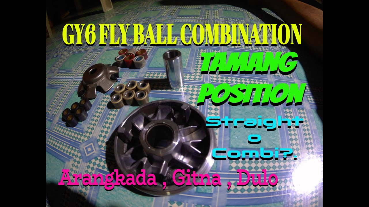 Fly ball combination tamang position sa ating gy6 scooter #KaGy6 #Gy6Scooter #Gy6 #RusiRoyal