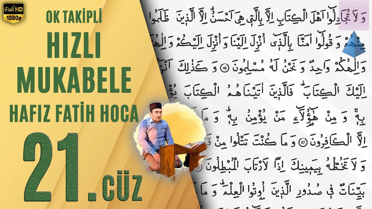 21. C&uuml;z Hızlı Mukabele Hafız Fatih Hoca