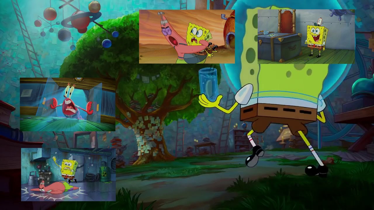 {Spongebob's 20th Anniversary} Spongebob Movie Sponge Out Of Water  - Sparta Deep Space Remix V2