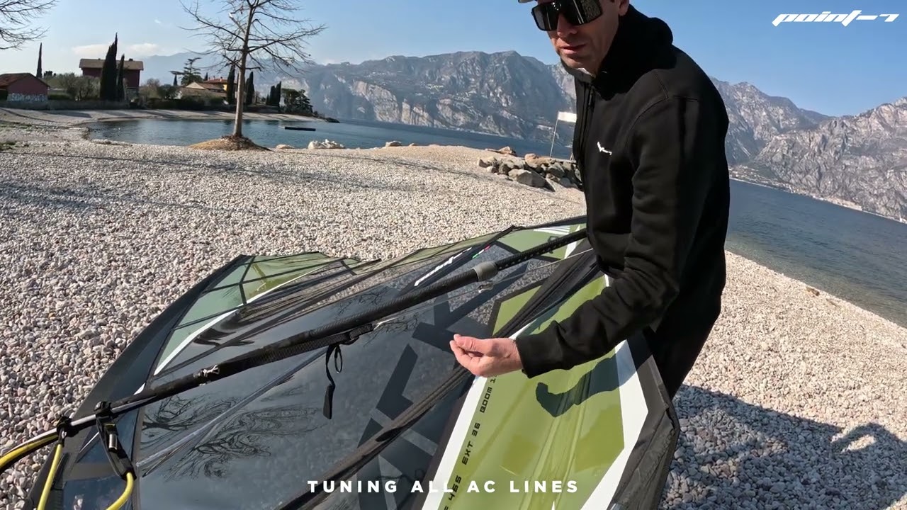 Tune you AC-Lines for slalom windsurfing
