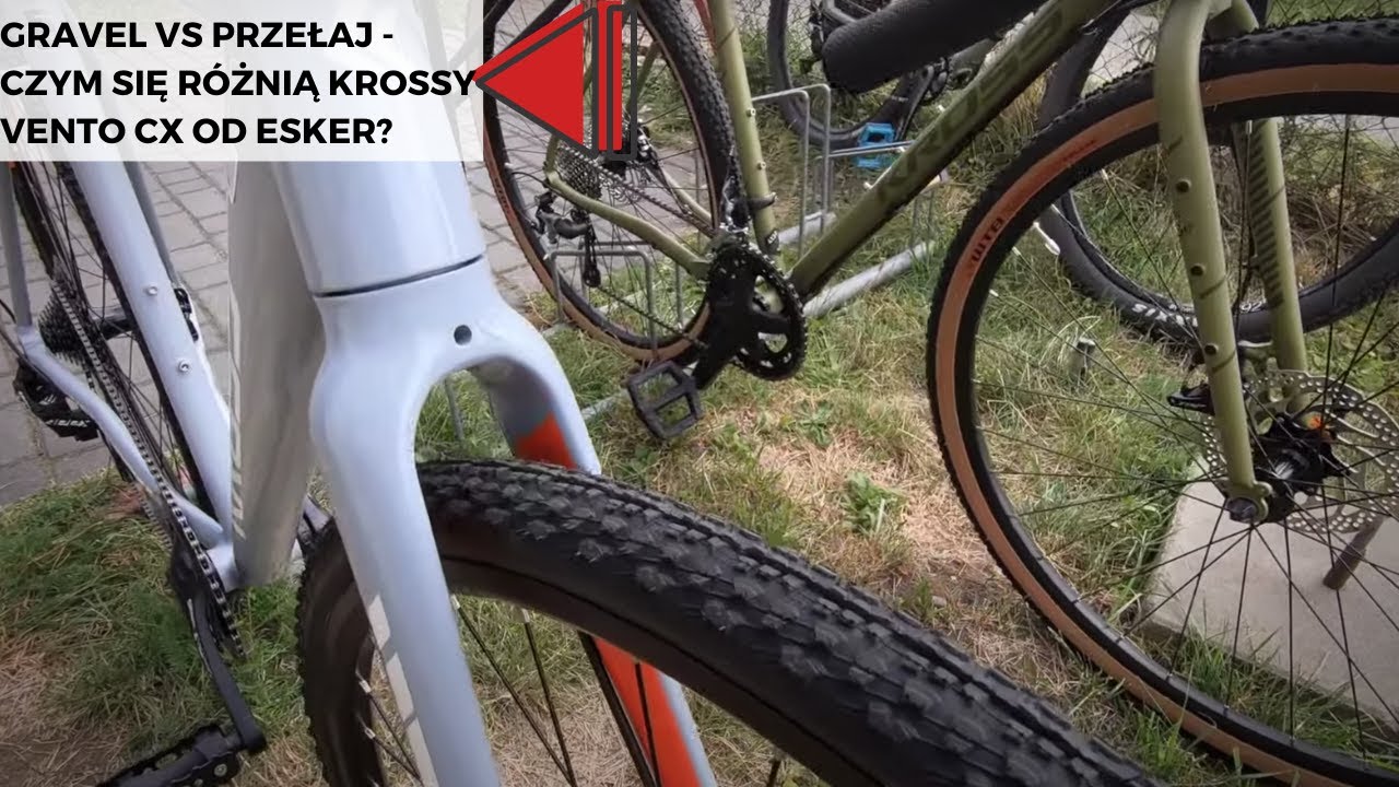 Gravel vs. przełaj w wersji Kross. Czym różnią się modele Esker od Vento CX?
