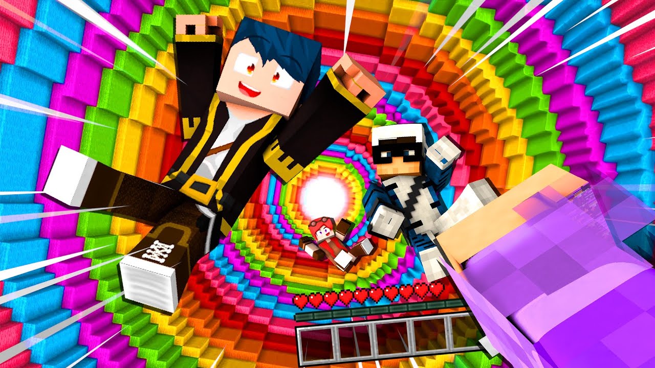 PORTO I MIEI AMICI NEL DROPPER DI MINECRAFT - KENDAL, STEF & PHERE
