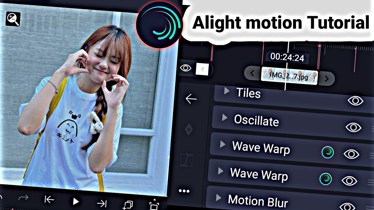 Baby_ girl || Alight motion video editing