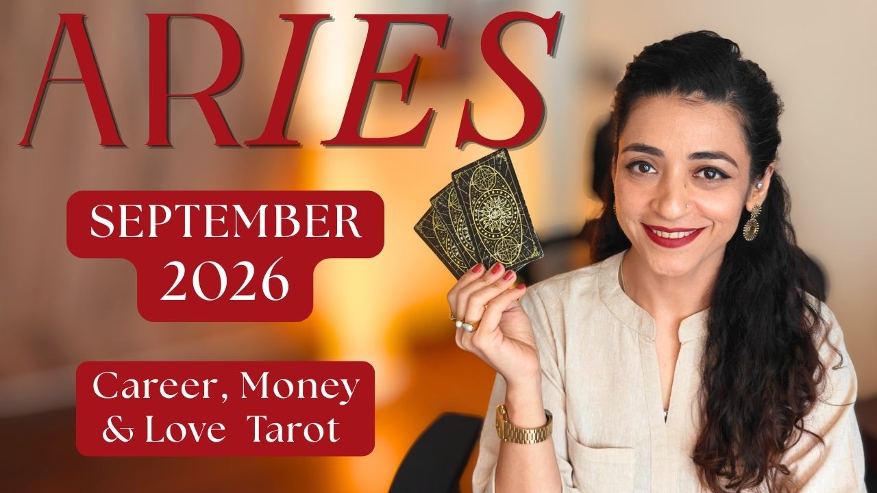 Aries ♈️ | SEPTEMBER 2026 | Monthly Predictions 💼💰💌❤️ #tarot #horoscope #ariesseptember #september