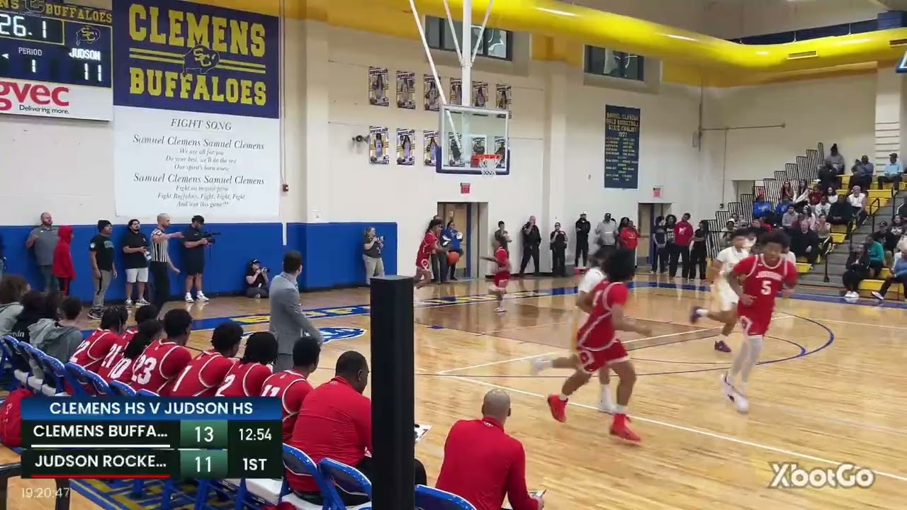 District Game 6 -Clemens HS Varsity v Judson HS Varsity 
