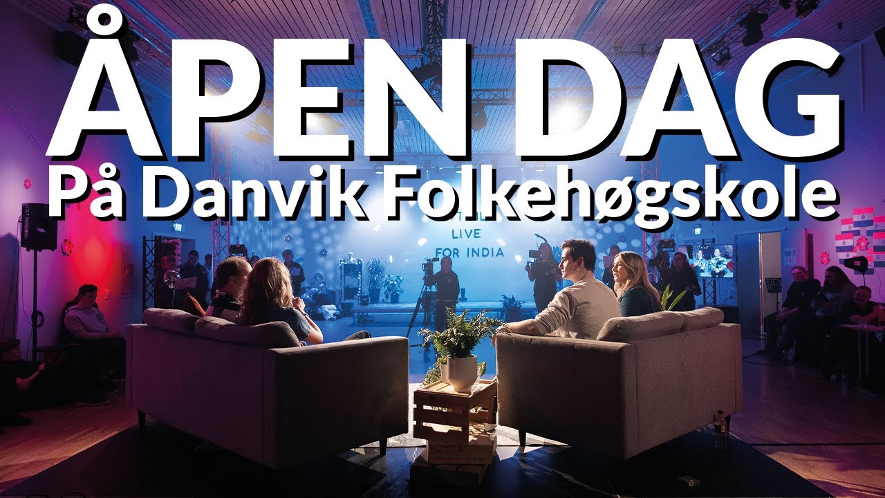 ✨DIGITAL ÅPEN DAG PÅ DANVIK FOLKEHØGSKOLE!✨