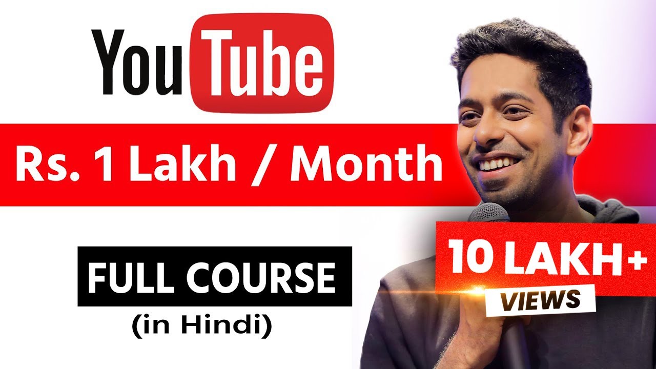 Full Youtube Course - How to grow your Channel & Earn Rs. 1 Lakh per month | by Him eesh Madaan