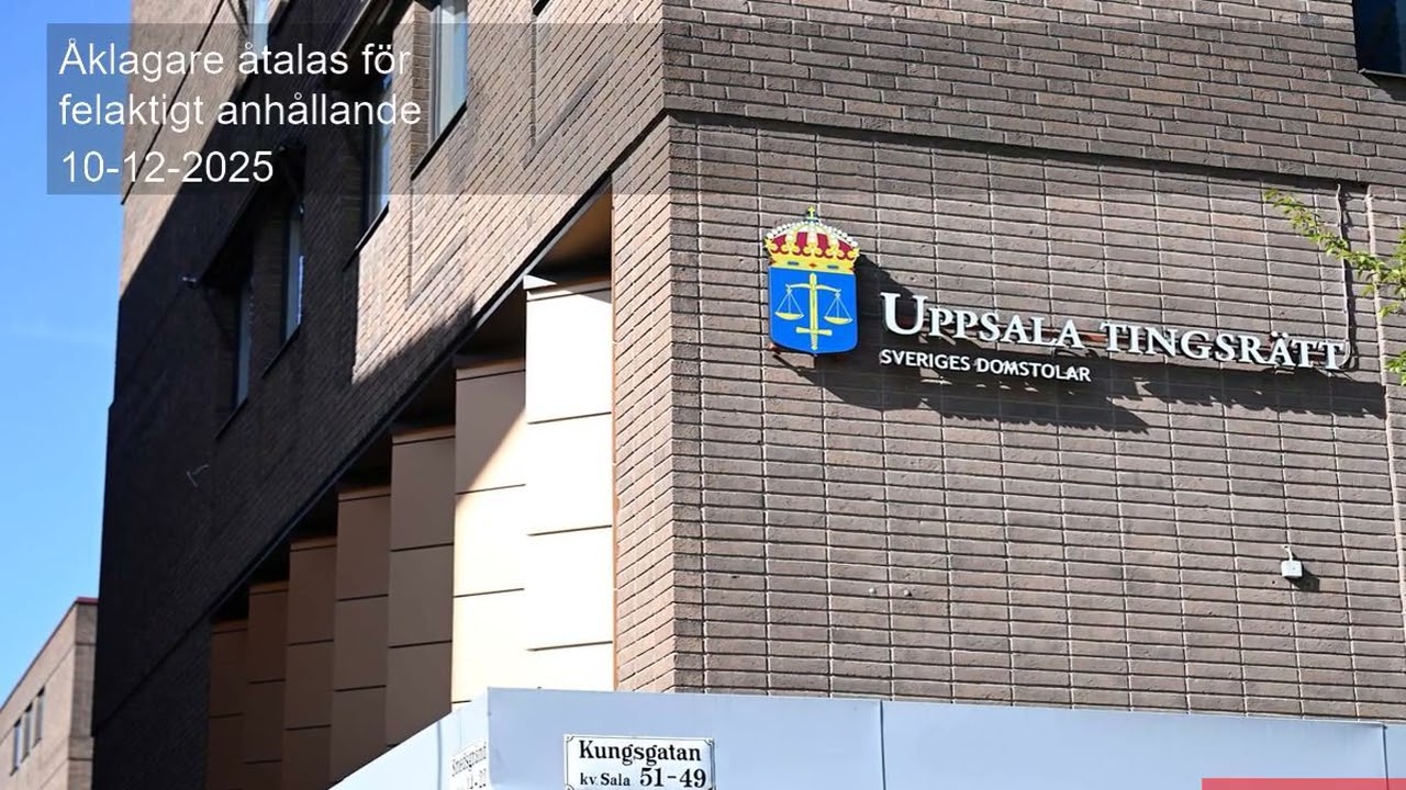 &Aring;klagare &aring;talas f&ouml;r felaktigt anh&aring;llande