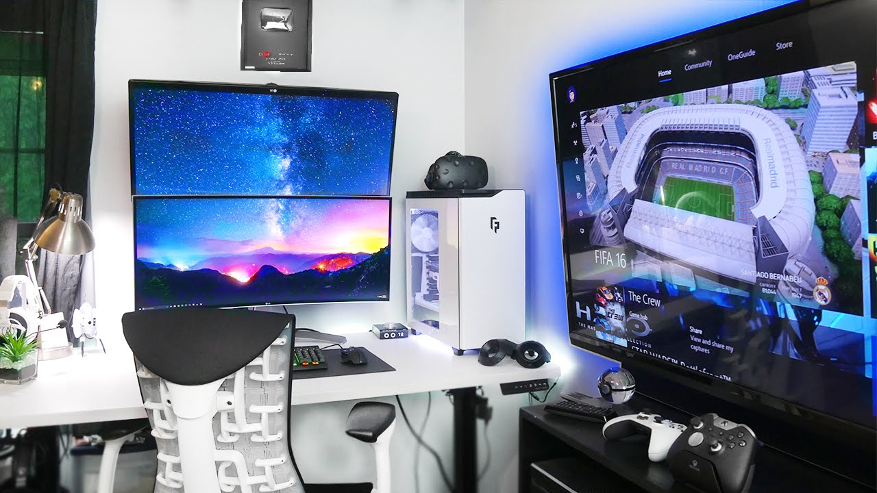 My INSANE Gaming Setup/Room Tour (Summer 2016)