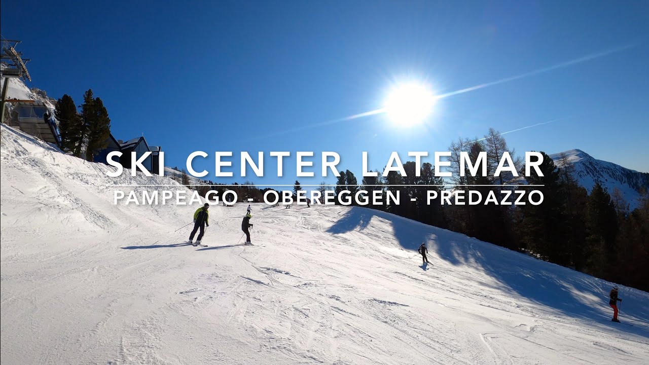 SKI CENTER LATEMAR 4K