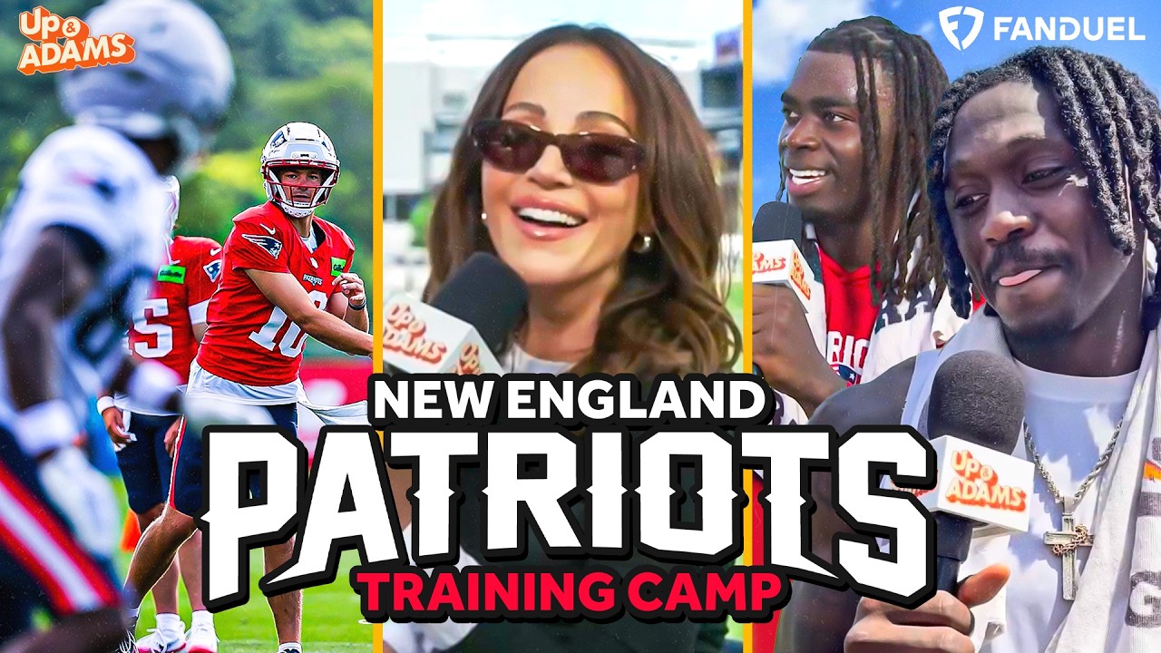 I Spent a Day with the New England Patriots at Training Camp