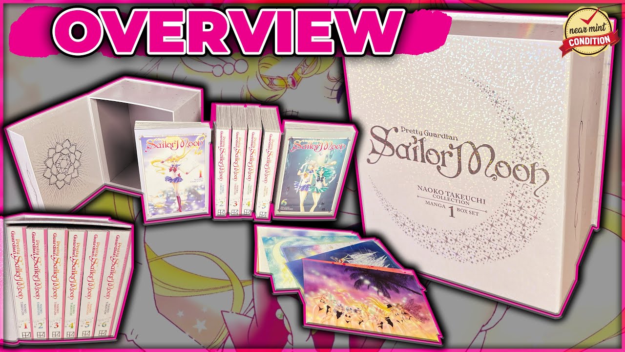Sailor Moon (Naoko Takeuchi Collection) Manga Box Set 1 Unboxing & Overview