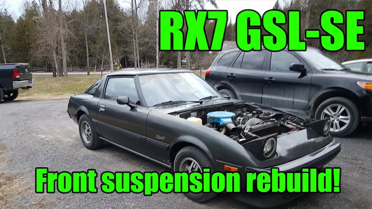 GSL-SE - FRONT SUSPENSION DAY 1 - 1982 RX7 RESTORATION