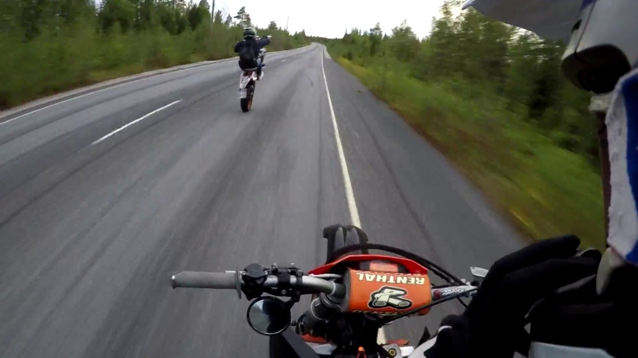 Testissä KTM EXC 125