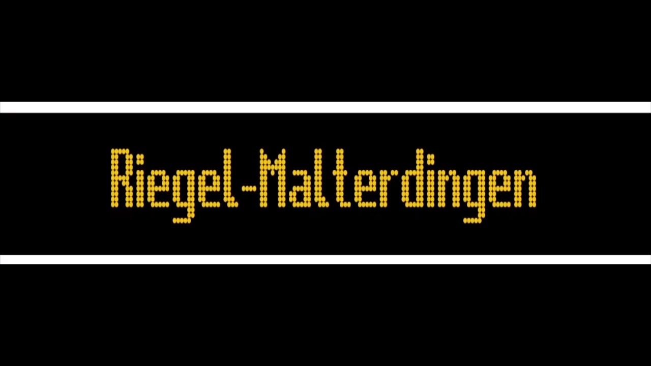 DB-Regio | Ansage der RB26 Komplette Route