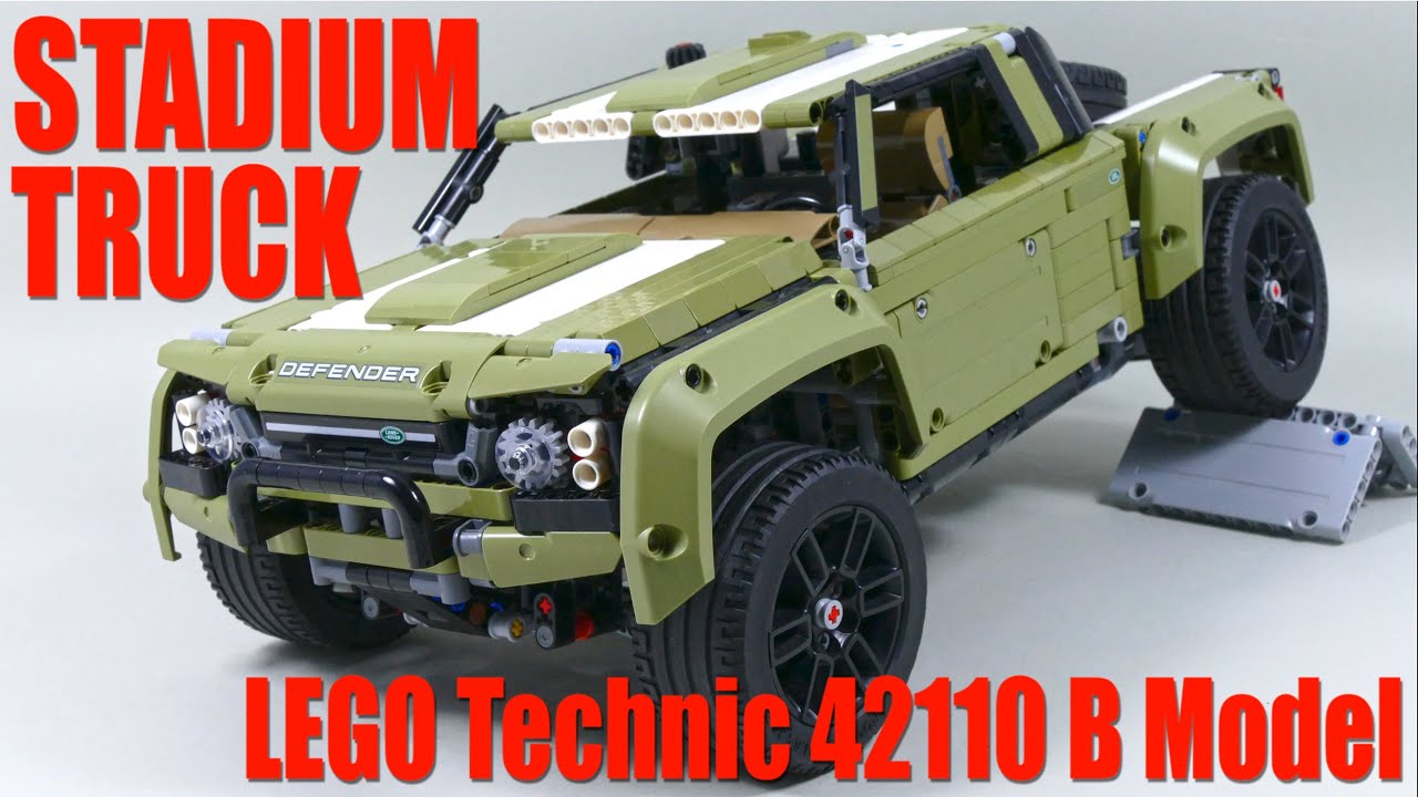 Stadium Truck - Land Rover Defender Lego Technic 42110 B Model