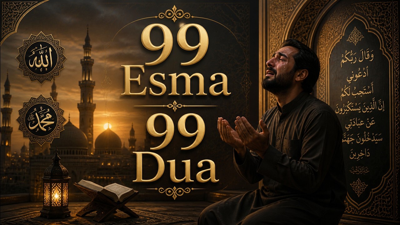 99 ESMA 99 DUA | Kuran Terapi Şifa Noktası | Allah'ın 99 İsmi