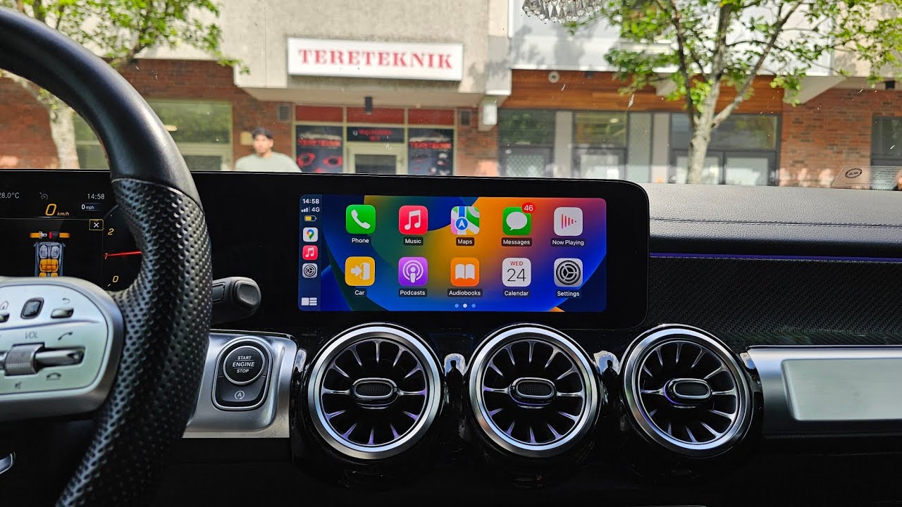 Mercedes Benz Ntg 6 Android System Box With Carplay Video in motion YouTube