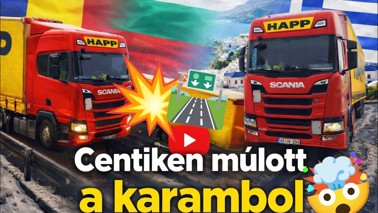 🚛Kamionnal a Balkánon part1. 🇷🇴🇧🇬-úton Görögországba🇬🇷