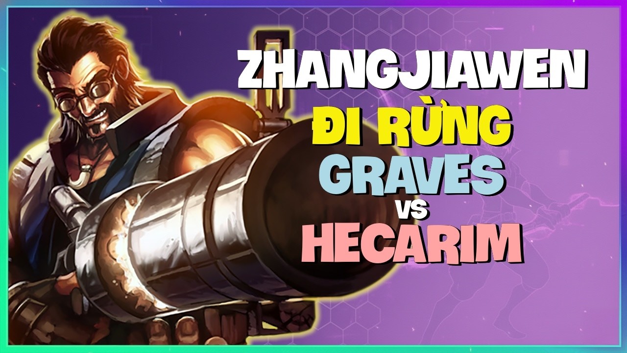 Rank 1 Graves : Gã Này HỦY DIỆT Hecarim Bằng DAMAGE ĐIÊN RỒ - Vietsub