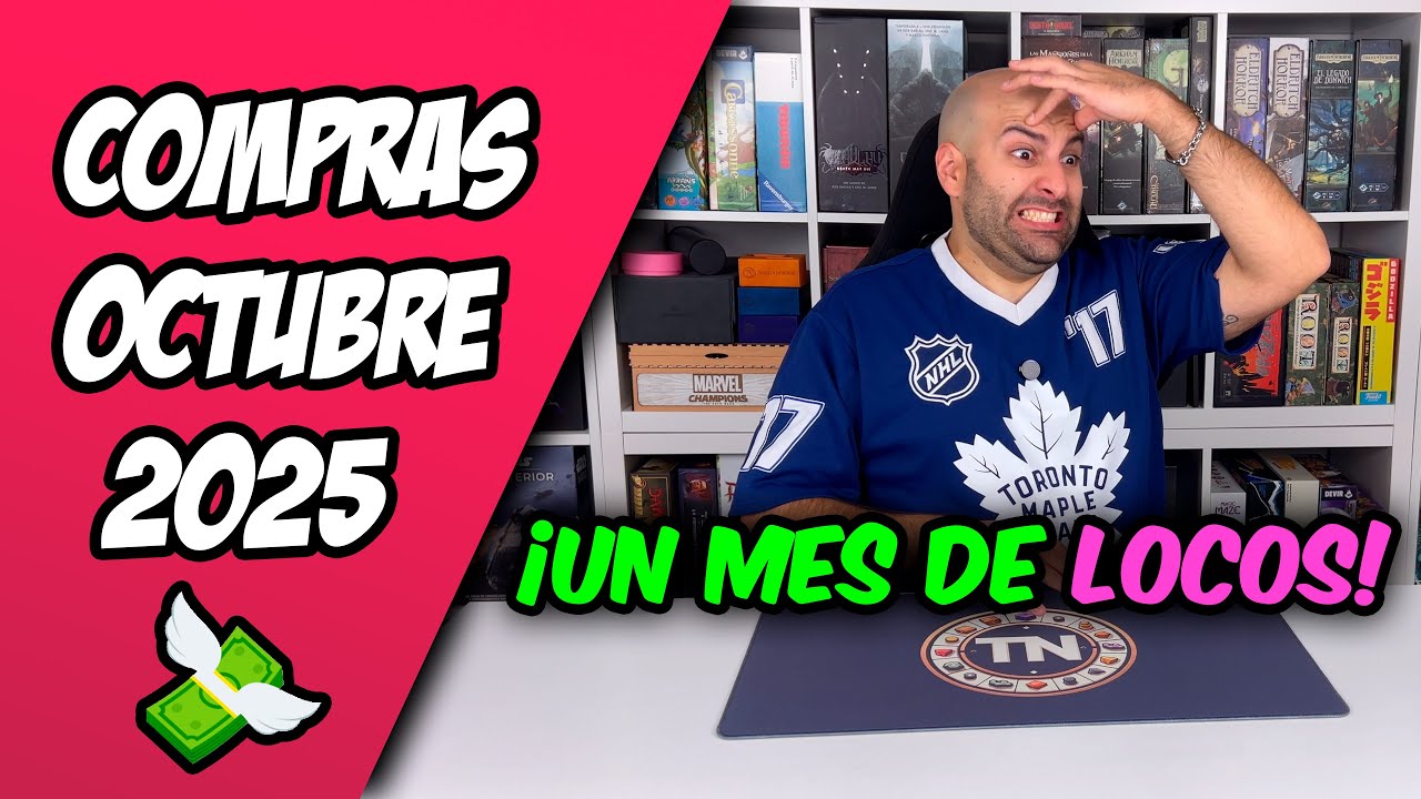 💲COMPRAS OCTUBRE 2025💲 - Juegos de Mesa | ¡UN MES DE LOCOS! 😂