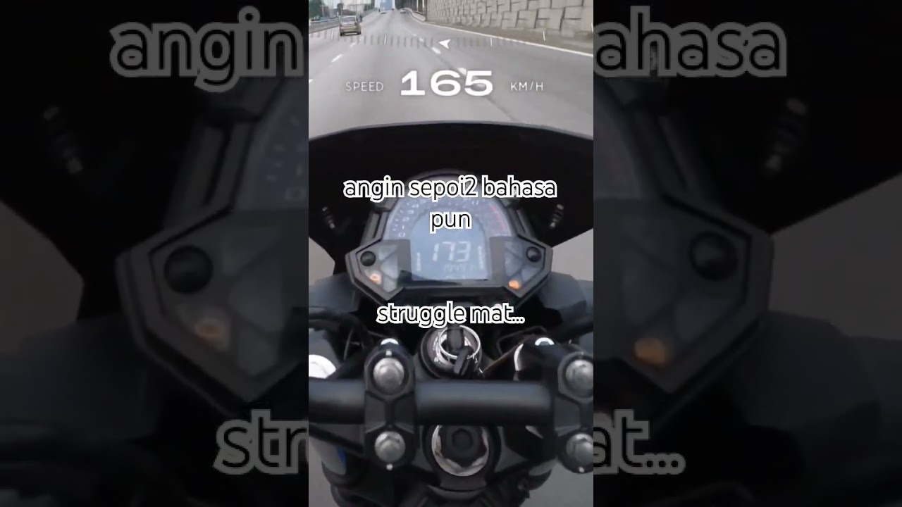 kawasaki z400 2020 attempt top speed #z400 #motovlog