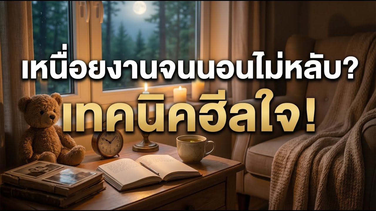 เหนื่อยงานจนนอนไม่หลับ ลองใช้วิธี 'นึกถึงตัวเองตอนเด็ก' เทคนิคฮีลใจที่คนวัยทำงานต้องรู้