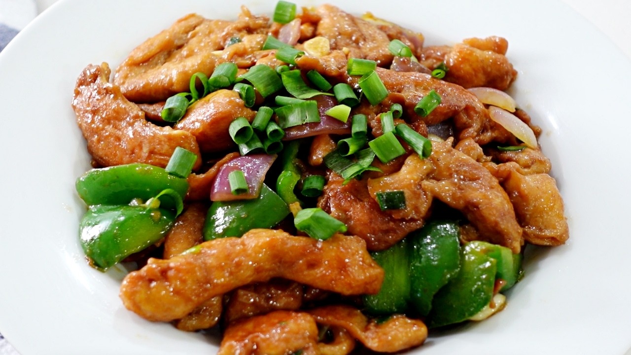 Chicken And Bell Pepper Stir Fry | Juicy , Tender And Delicious Chicken Stir Fry With Vegetables