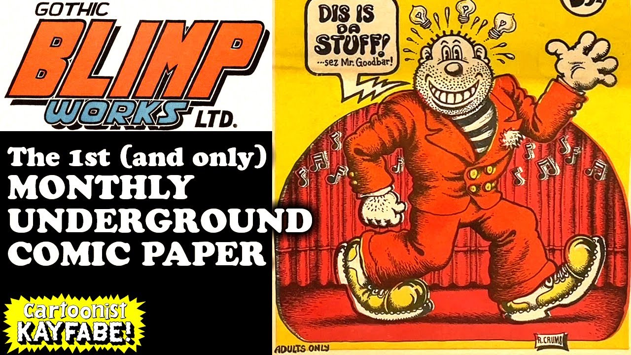 RARE Underground, Gothic Blimp Works Will NEVER Be Reprinted! SEE it HERE! Warren Bernard Tom Scioli
