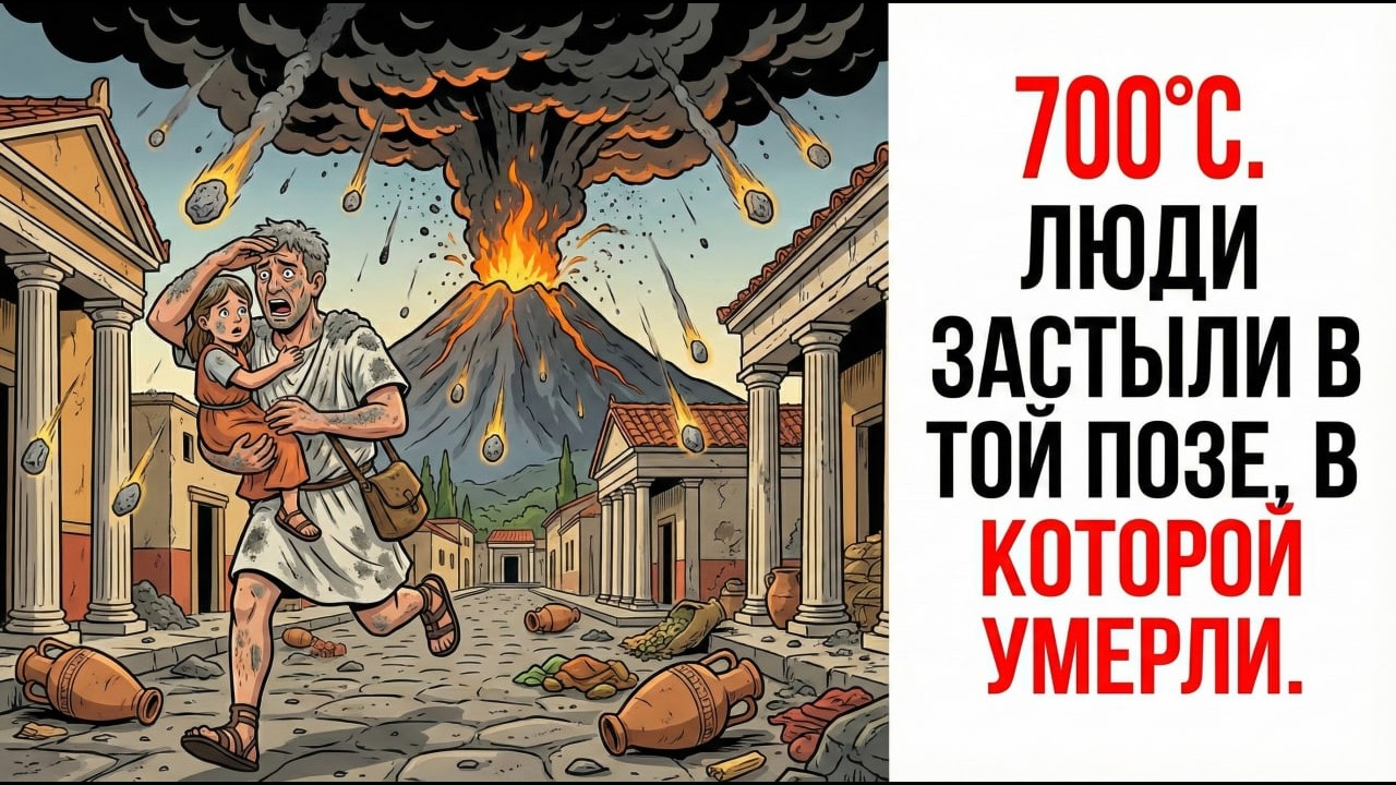 Ты — В ПОМПЕЯХ ЗА 18 ЧАСОВ ДО ГИБЕЛИ ГОРОДА (ИЗВЕРЖЕНИЕ ВЕЗУВИЯ 79 г.)