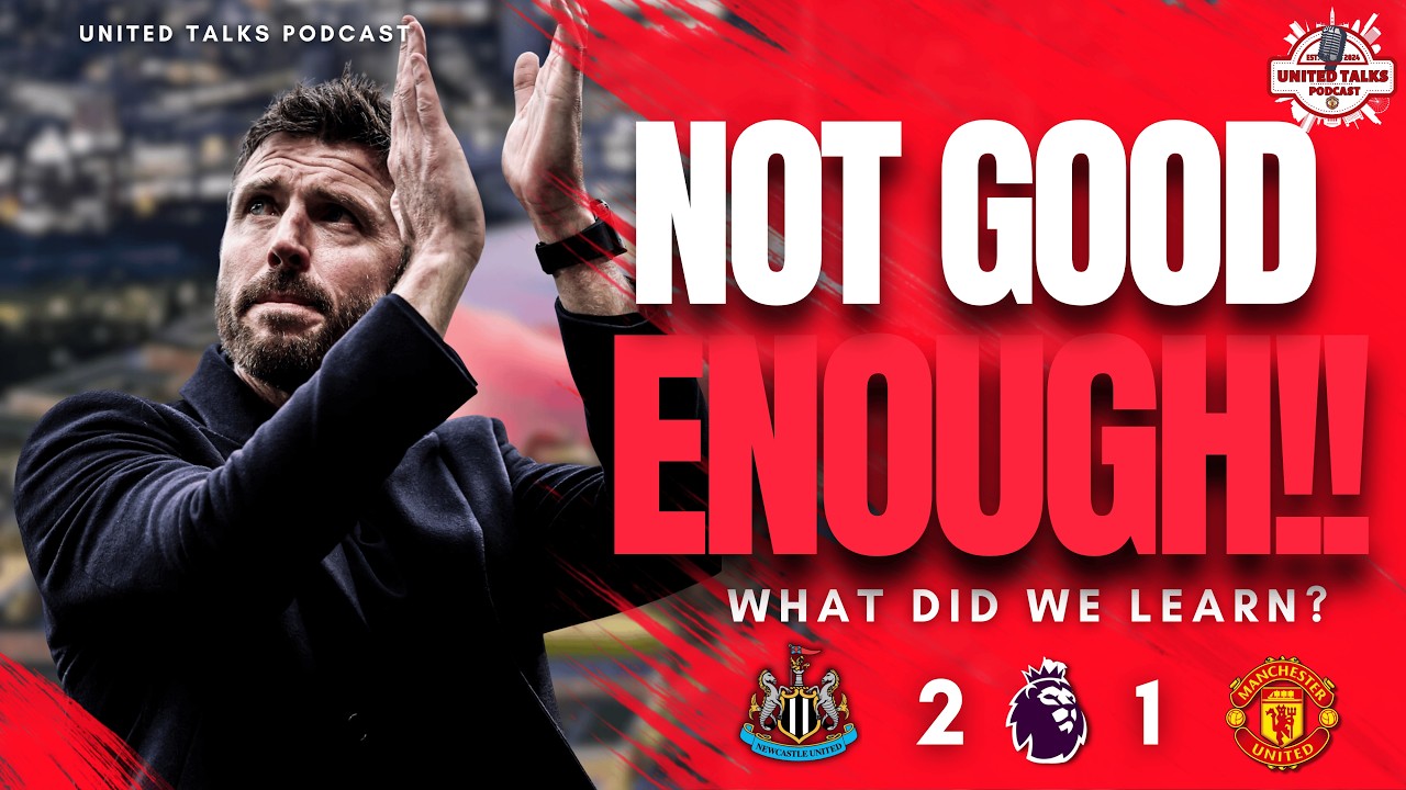 THE STREAK SNAPS! 📉 Newcastle 2-1 Man Utd: 5 Lessons from Carrick's First Defeat #MUFC #UnitedTalks