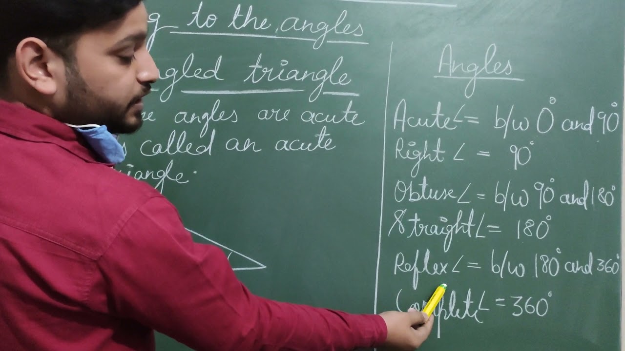Types of Triangle ( According to sides/angles)