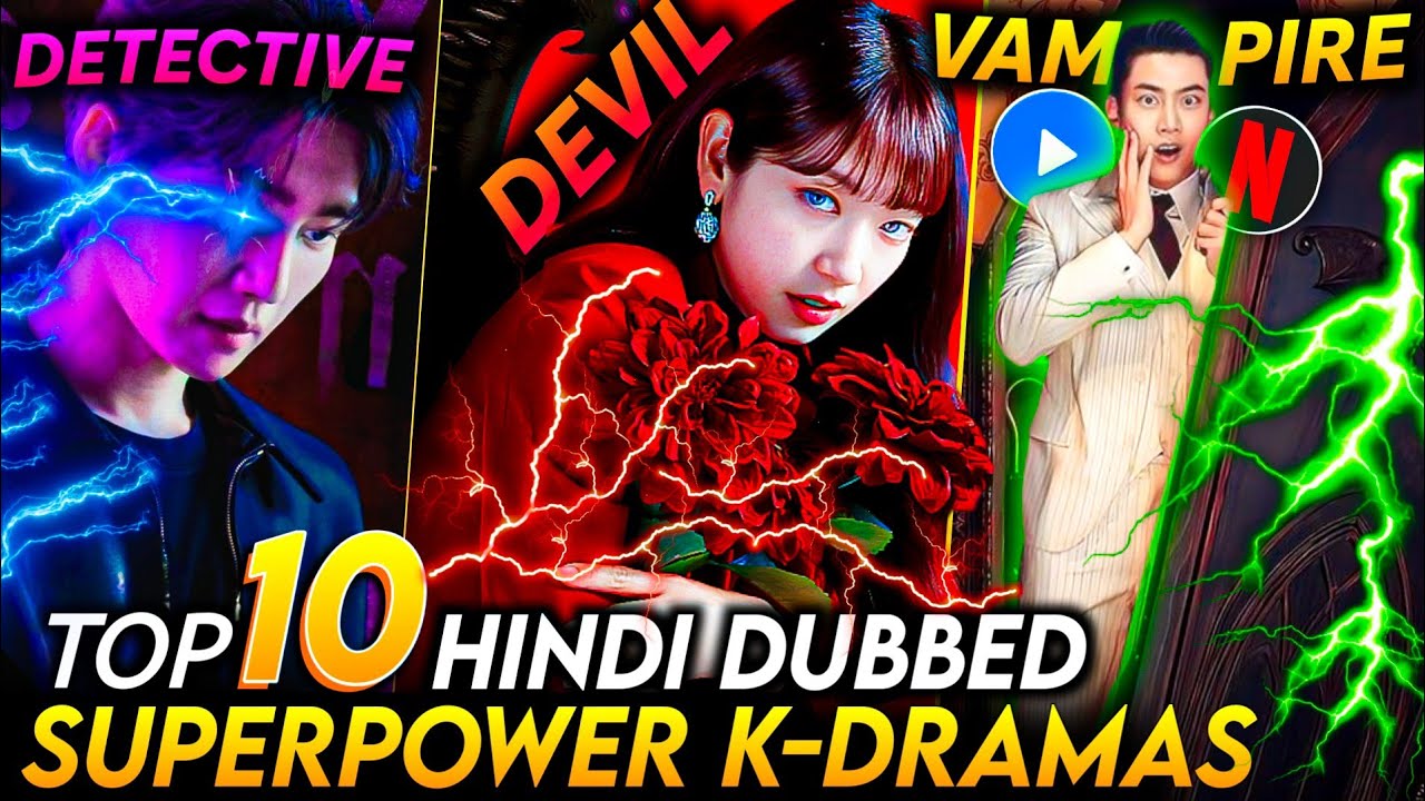 Top 10 Best Superpower Korean Drama in Hindi | Best Korean Drama in Hindi Dubbed | MxPlayer|Netflix