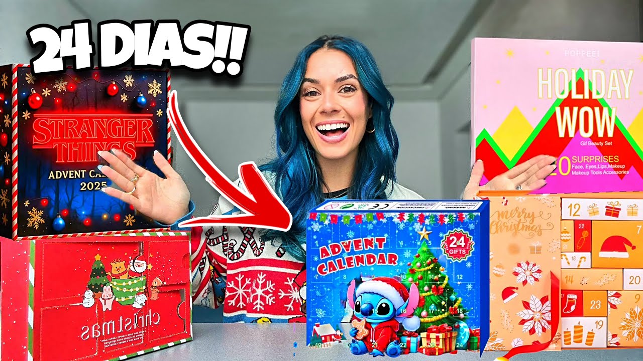 ABRI OS MELHORES CALEND&Aacute;RIOS DO ADVENTO DA SHOPEE!! 