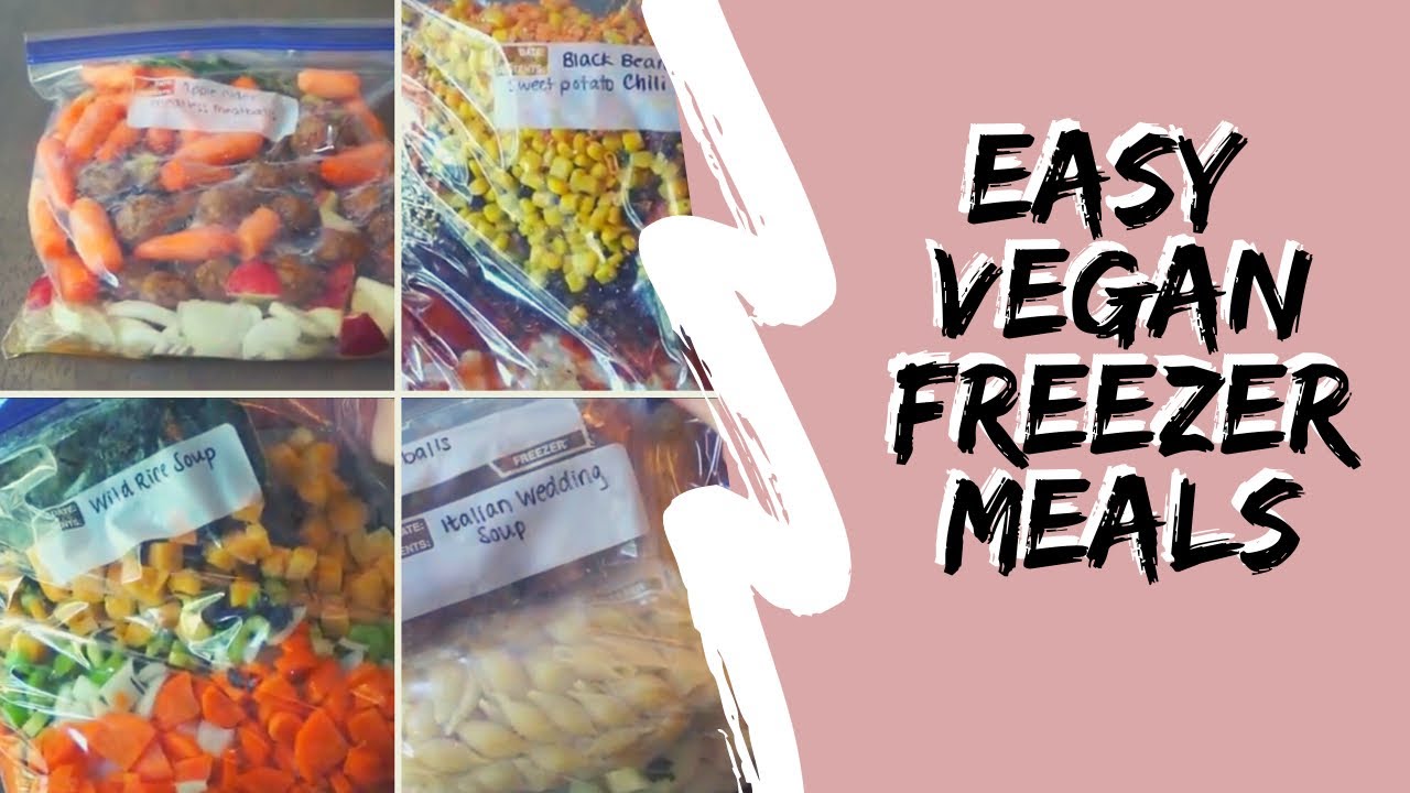 5 Easy Vegan Crockpot Freezer Meals | Free Ebook Download