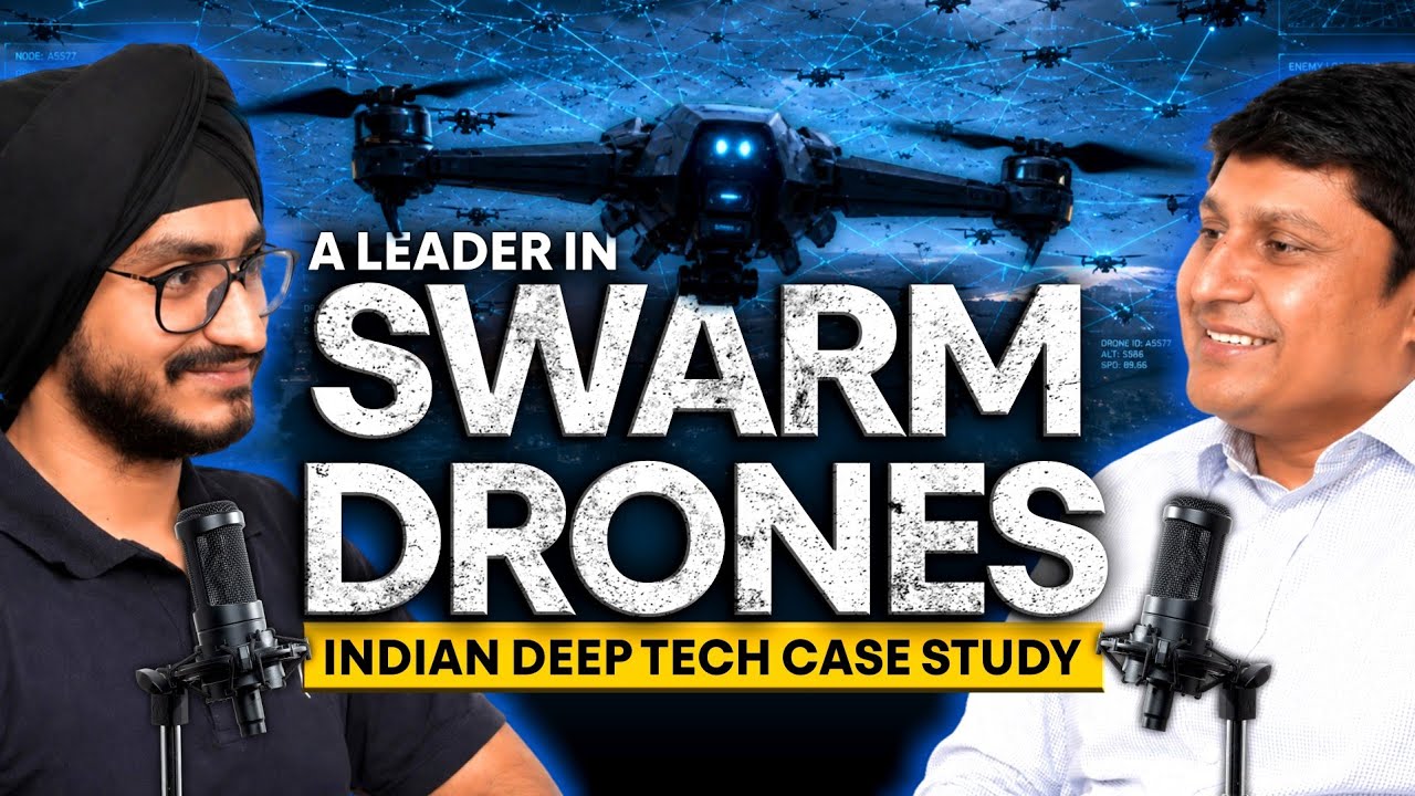 A Global Leader In Swarm Drones: Indian Deep Tech Case Study