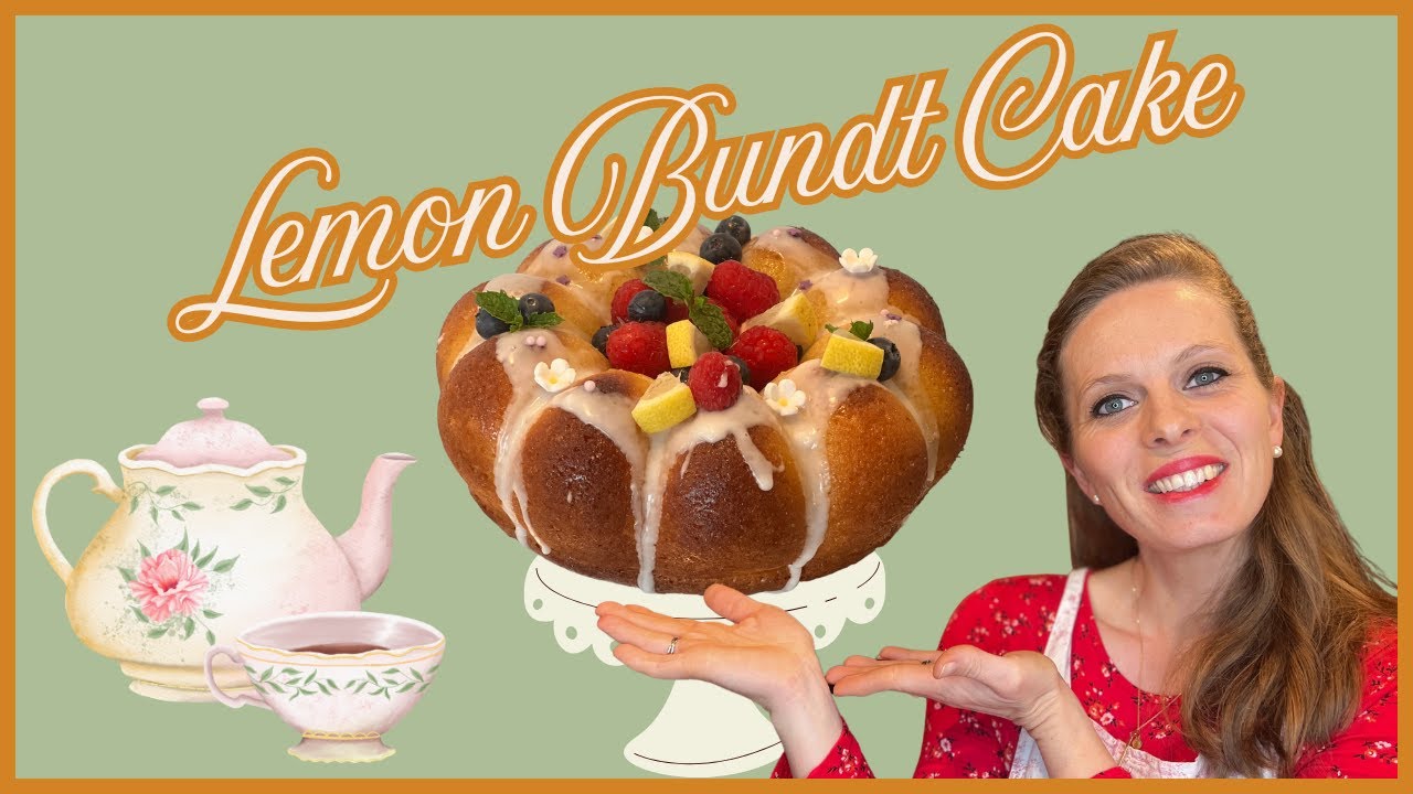 Lemon Bundt Cake - la gâteau au citron ultra moelleux 🍋