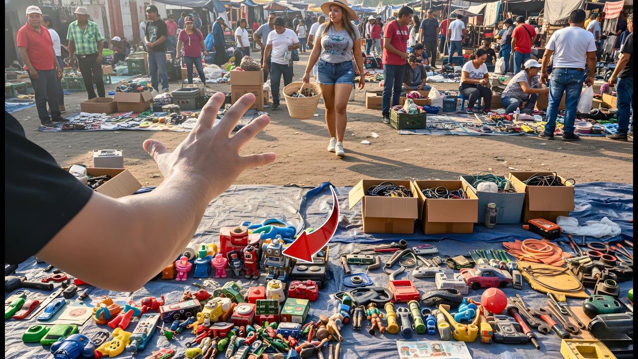 ¡CASI ME LA GANAN! Me Salió una JOYA de 1968 en el TIANGUIS