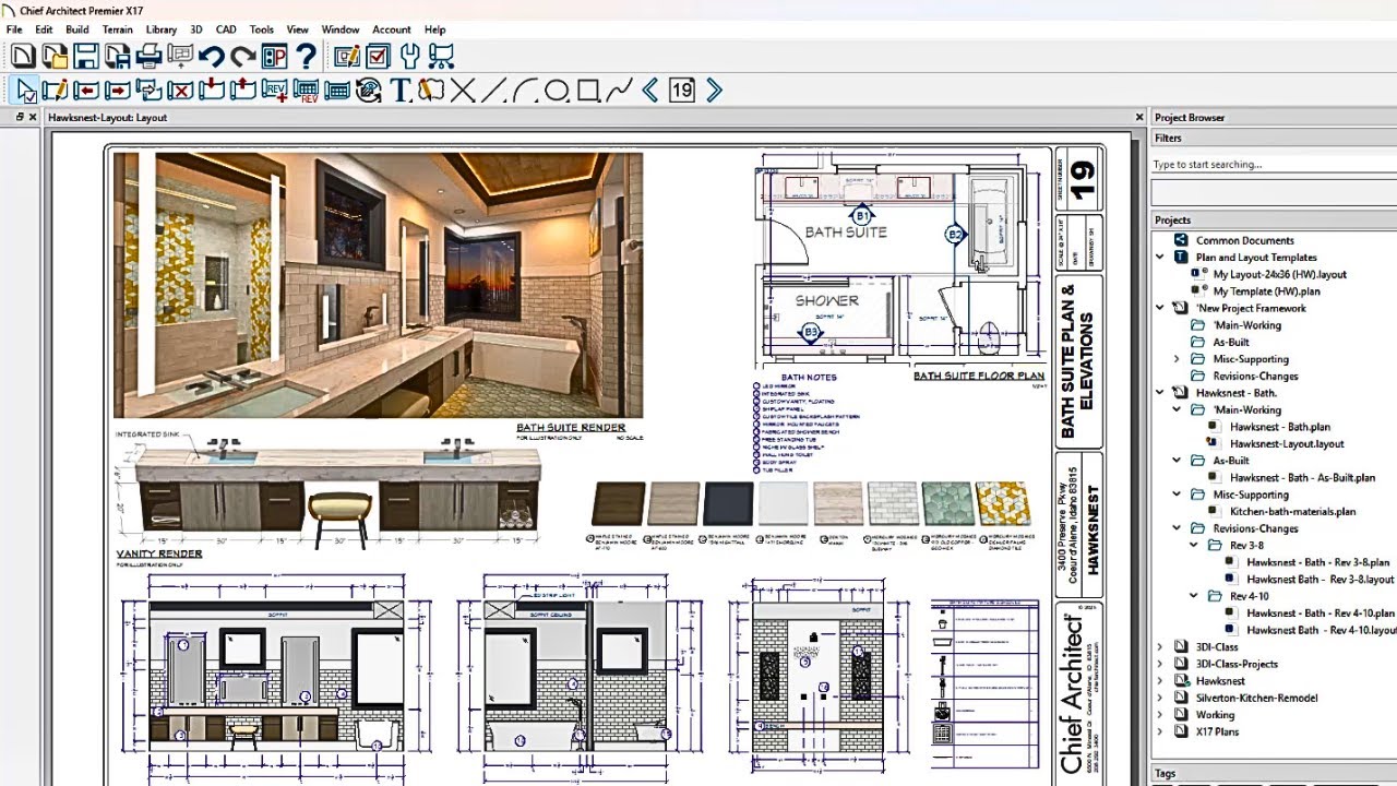 Chief Architect X17 Productivity Power-Up: Project Management Mode & Time-Saving Tools