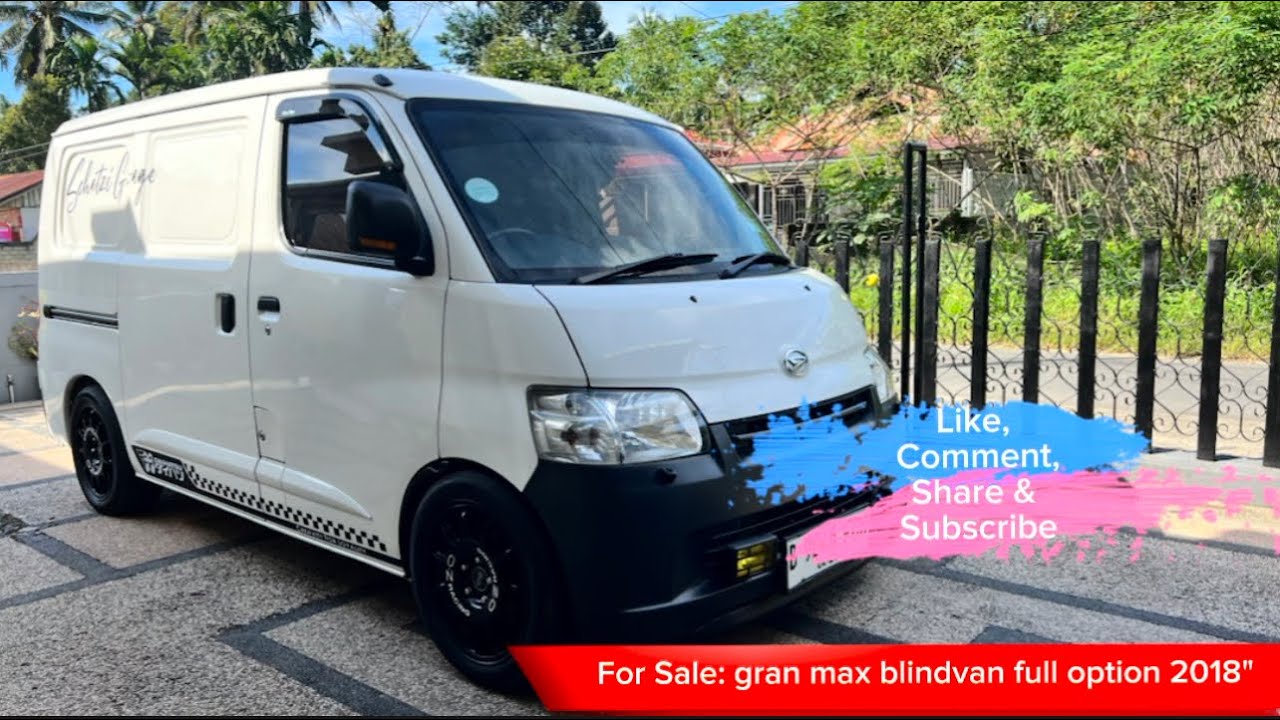 Modifnya tipis2 aja guys.. || For Sale: Gran Max Blindvan 2018