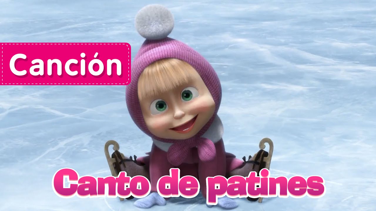 Masha y el Oso - Canto de patines (Fiesta en patines)
