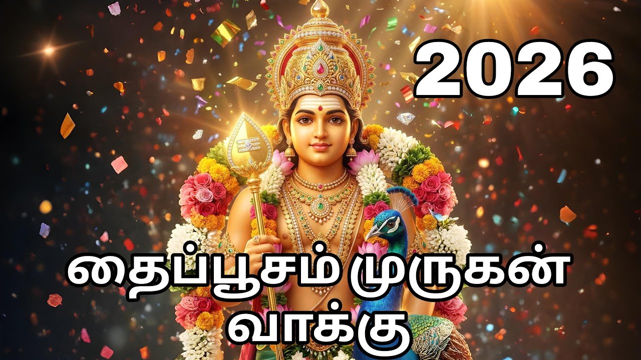 💥😍2026 தைப்பூசம் ஸ்பெஷல் - உங்கள் வாழ்வில் இனி நடக்கப்போகும் அதிசயம்! | Lord Murugan Blessings❤️