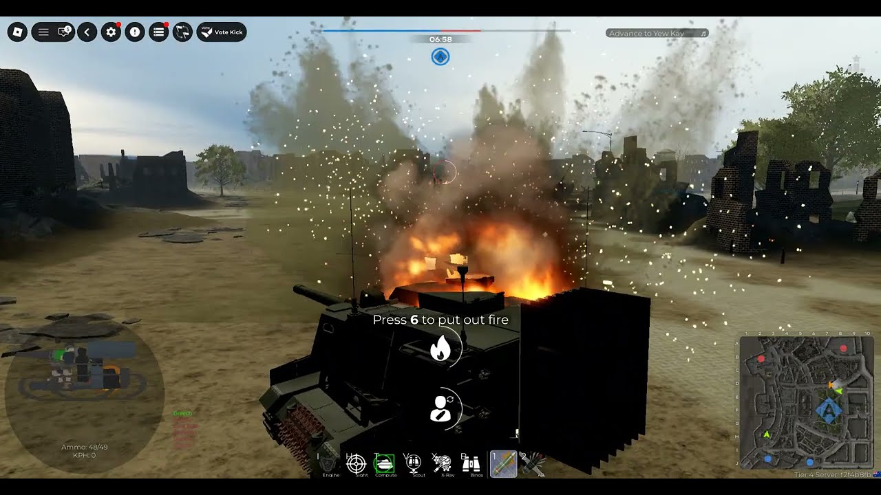 using again another biggest tank i made in cursed tank simulator!