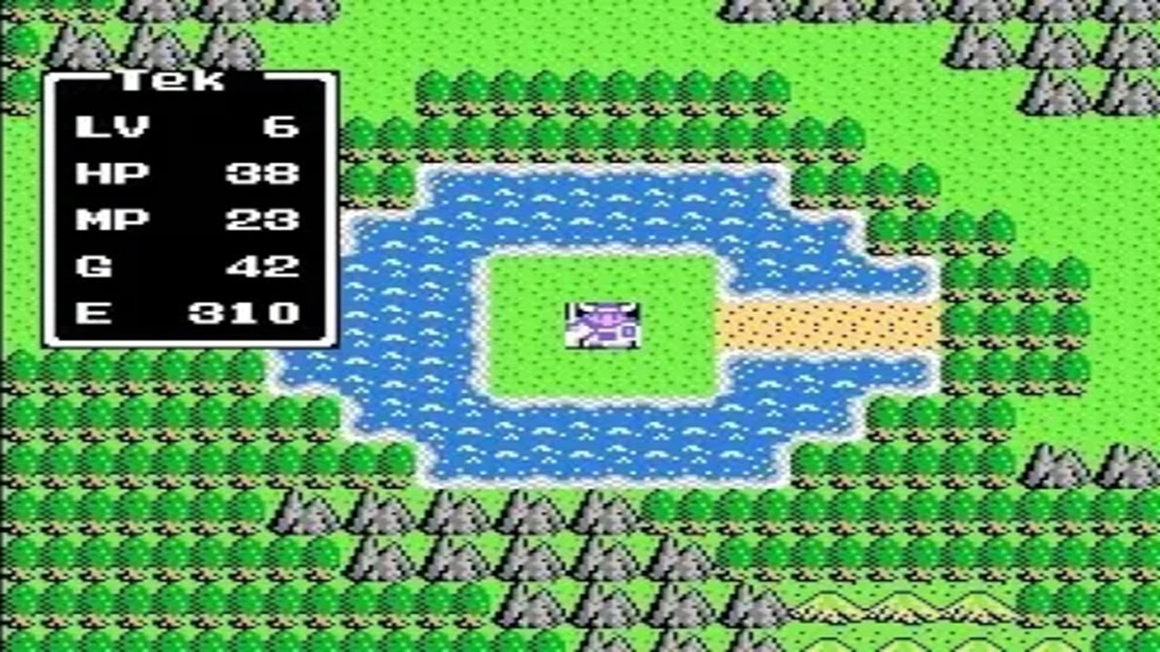 Dragon Warrior(NES) - Exploring Rimuldar and Unlocking Magic Keys - Playthrough Part 1