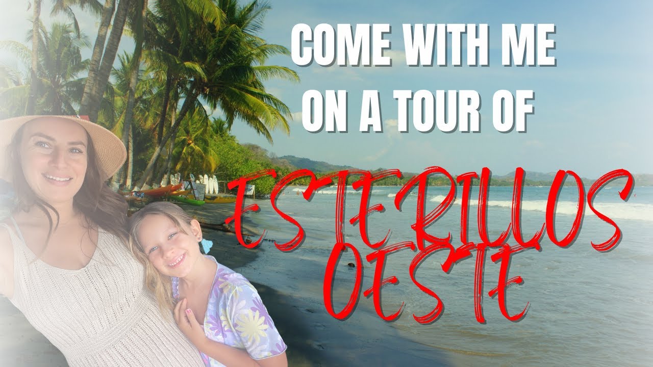 Come on Family Beach Day in Esterillos Oeste in Costa Rica