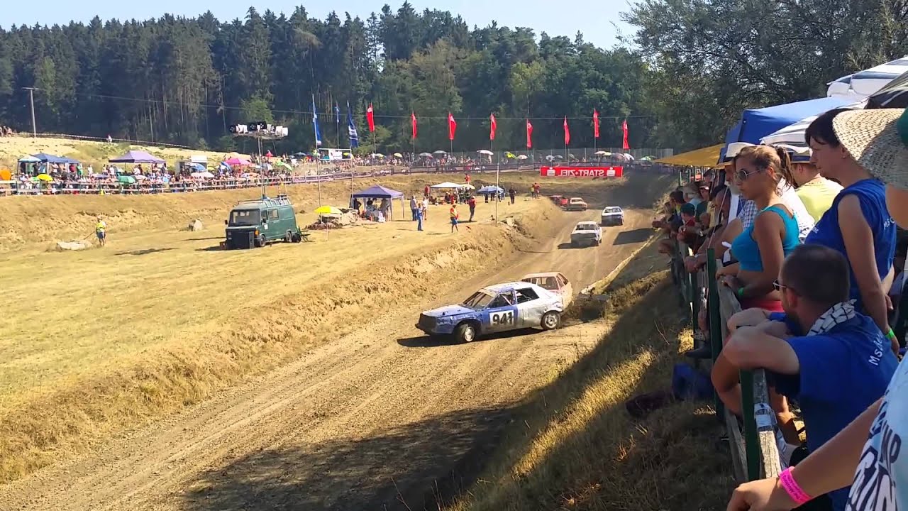 Stock Car-Rennen | Exing I 2015 | Lauf 13 | Deutsche Meisterschaft Mannschaft - Verbaut Herren
