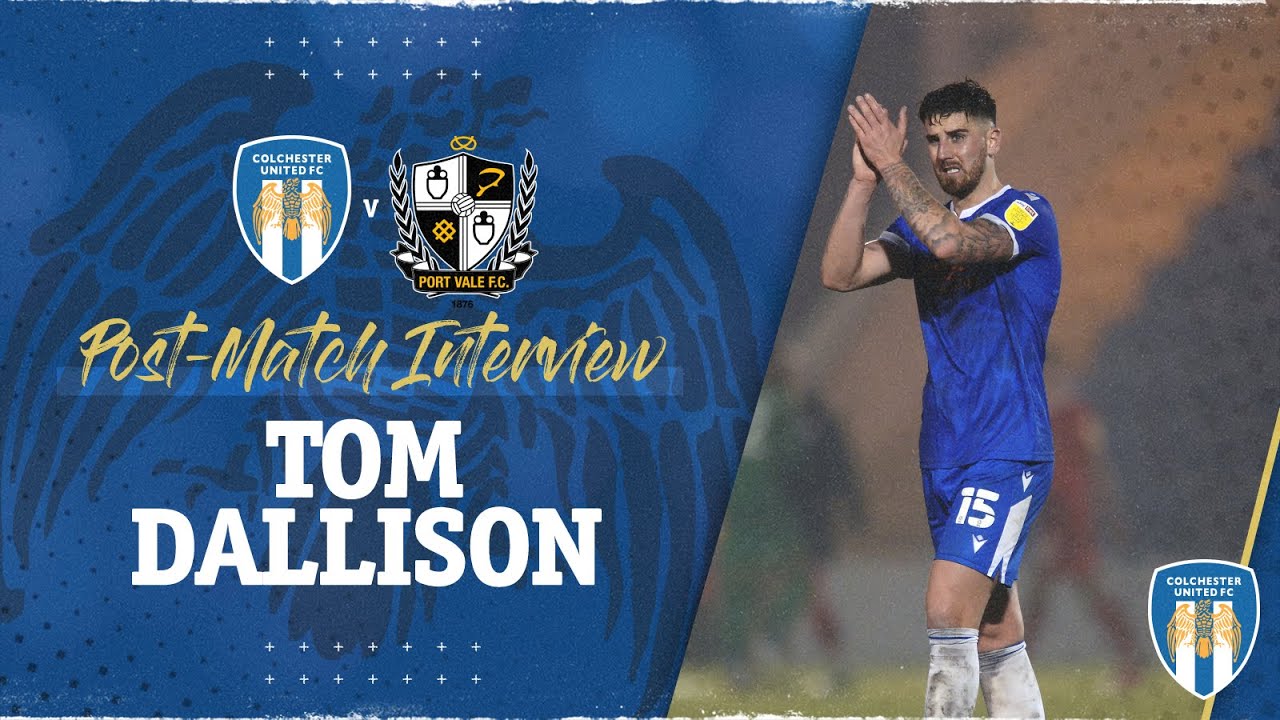 Col U TV | Tom Dallison Post Port Vale