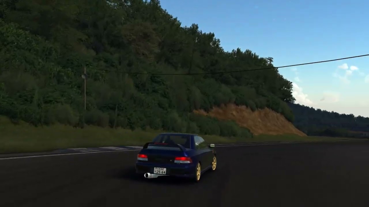 Assetto corsa  subaru impreza gc8 version IV sti