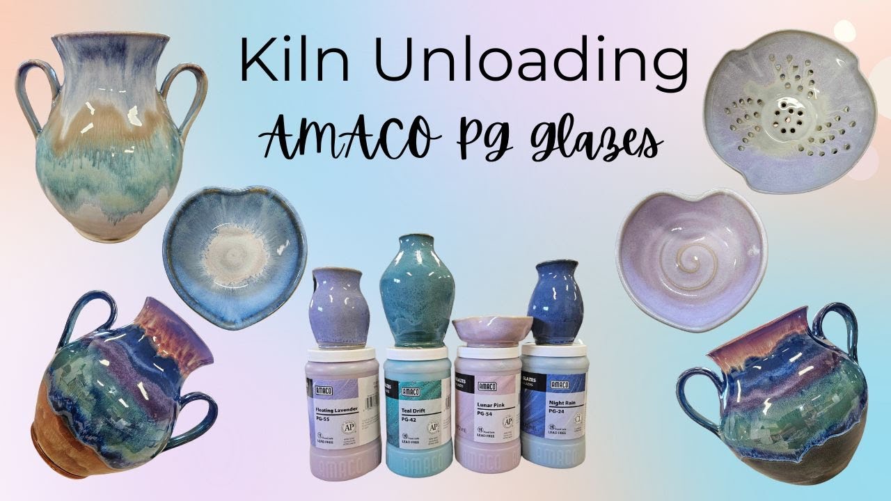 KILN OPENING - LAYERING WITH HONEY FLUX AND PG GLAZES