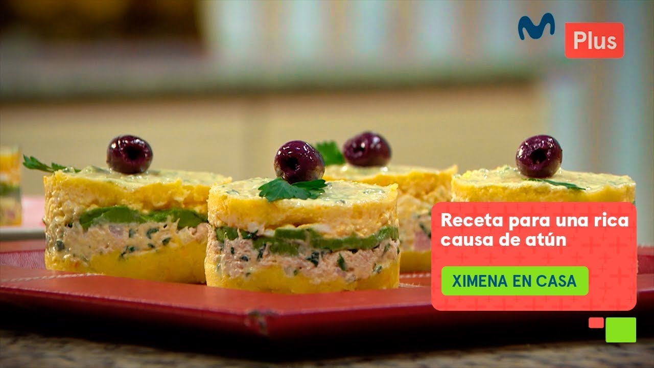 Ximena en Casa - Receta de causa de atún